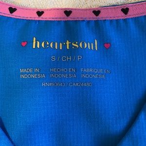Heart Soul set of scrubs size small